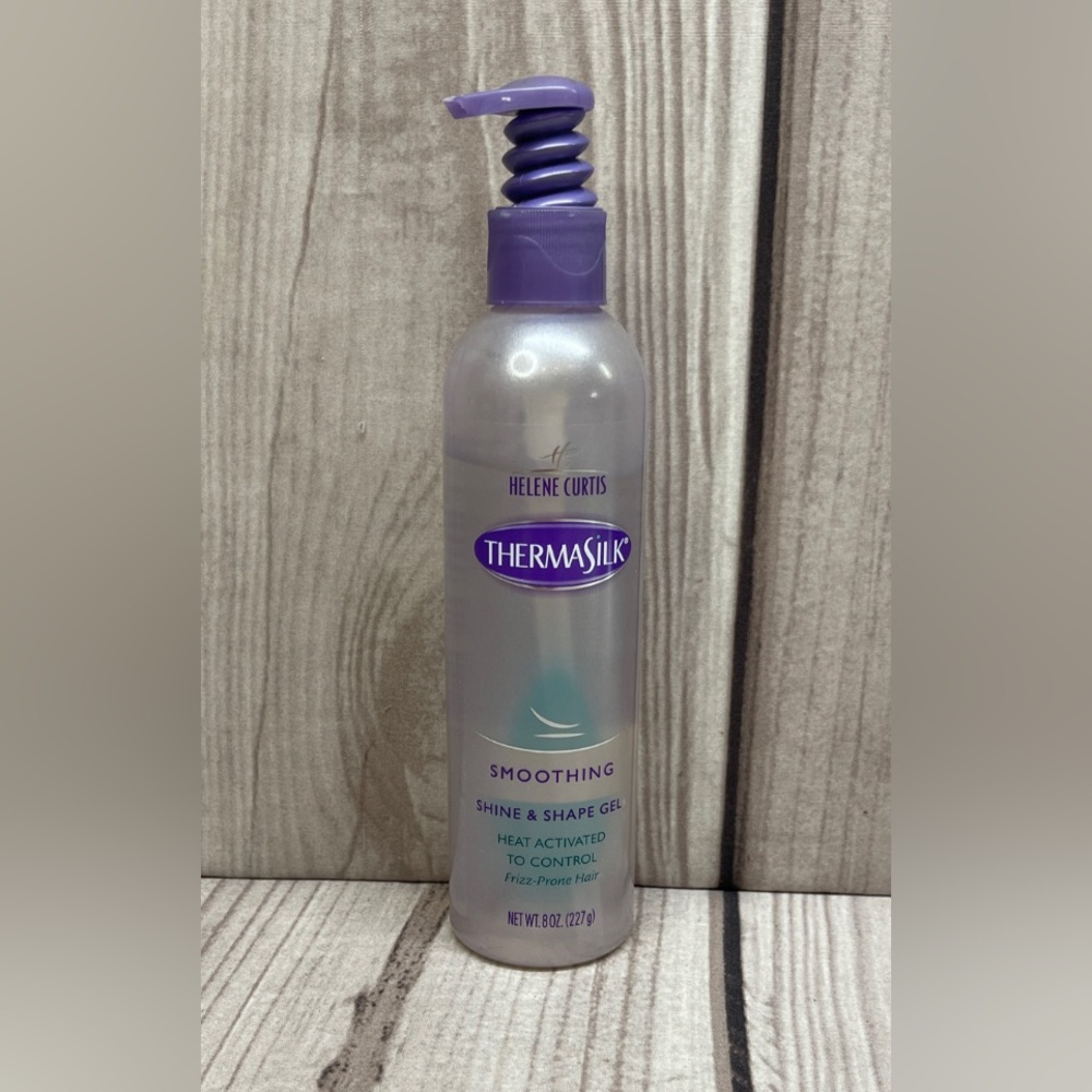 Helene Curtis Thermasilk Smoothing Shine & Shape Gel 8 oz Frizz Prone Hair